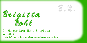 brigitta mohl business card